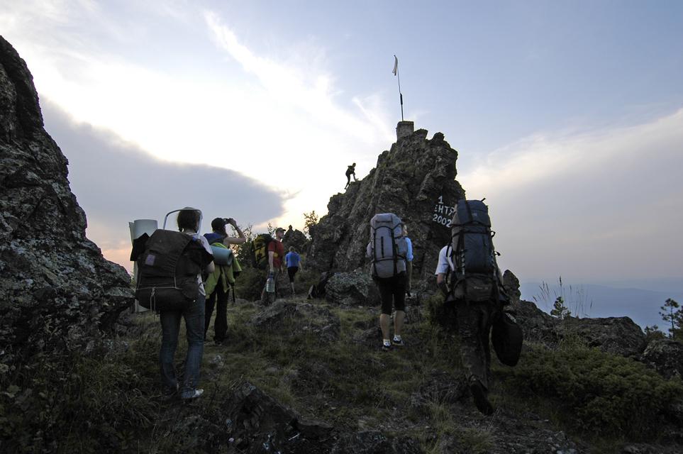 Подъем на вершину горы Качканар