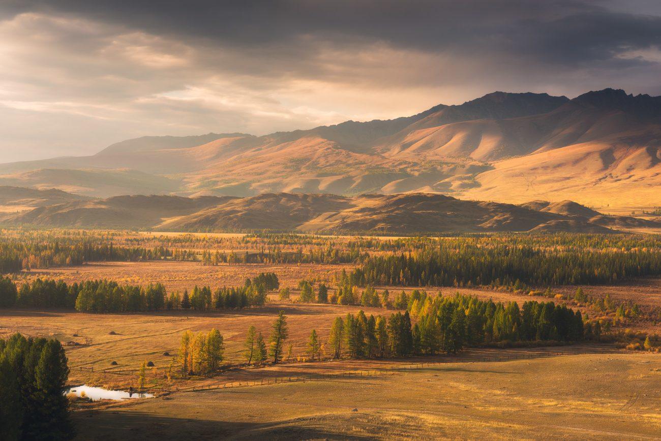 Невероятная и красивая Курайская степь, Алтай
