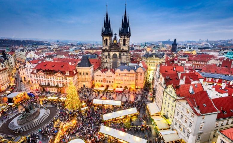 встреча Нового года в Праге