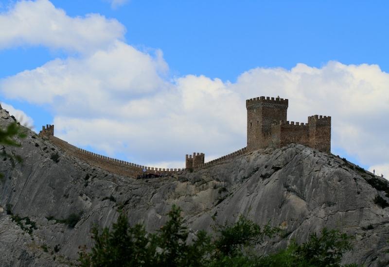 Крепости замки Крыма