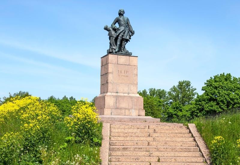памятник петру I в выборге