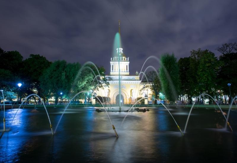 необыкновенные фонтаны санкт-петербурга