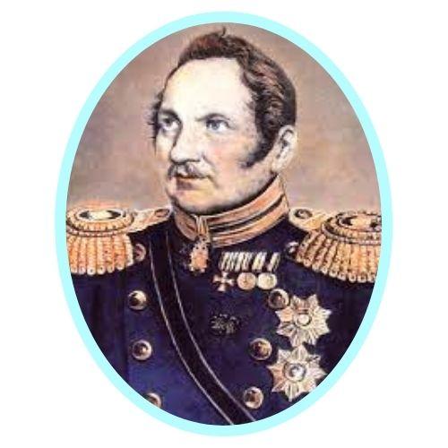 Мореплаватель Фаддей Беллинсгаузен участвовал в первом русском кругосветном путешествии.