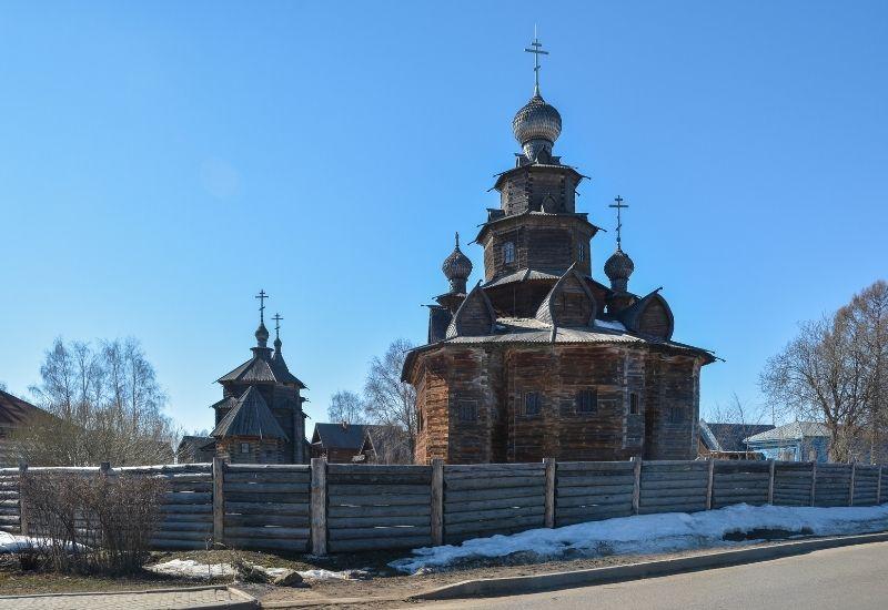 Суздаль Преображенская церковь.