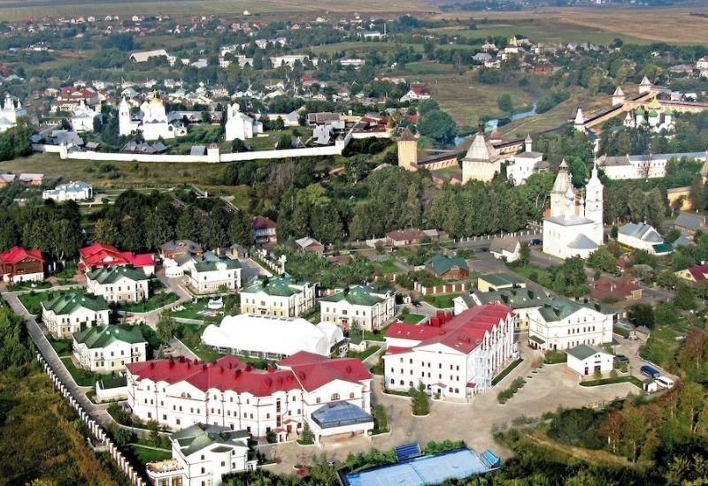 Суздальский посад одно из самых красивых мест.