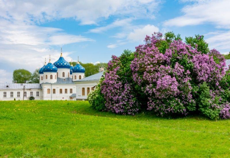 Юрьев монастырь в Великом Новгороде