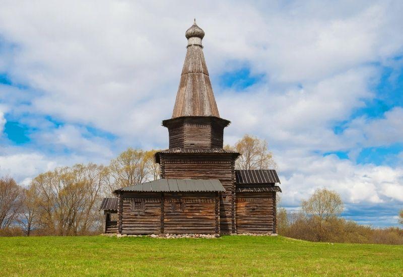 Музей деревянного зодчества Витославлицы.