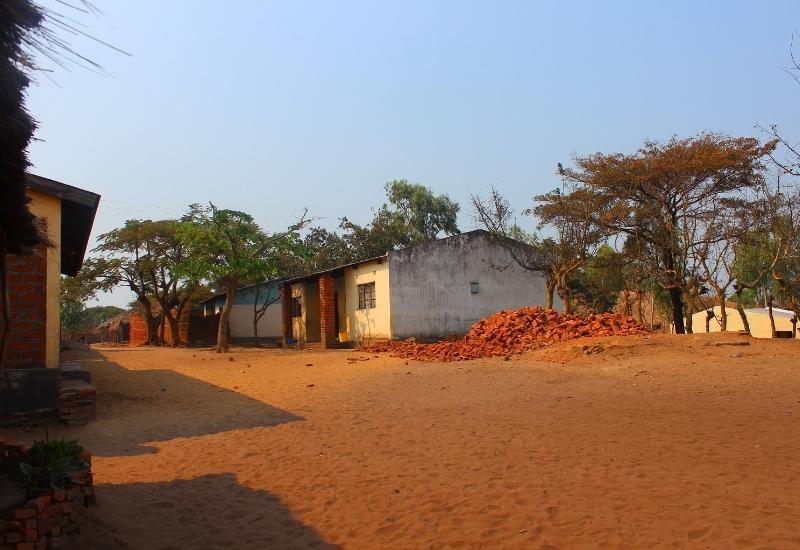 Деревня в африканской стране Малави