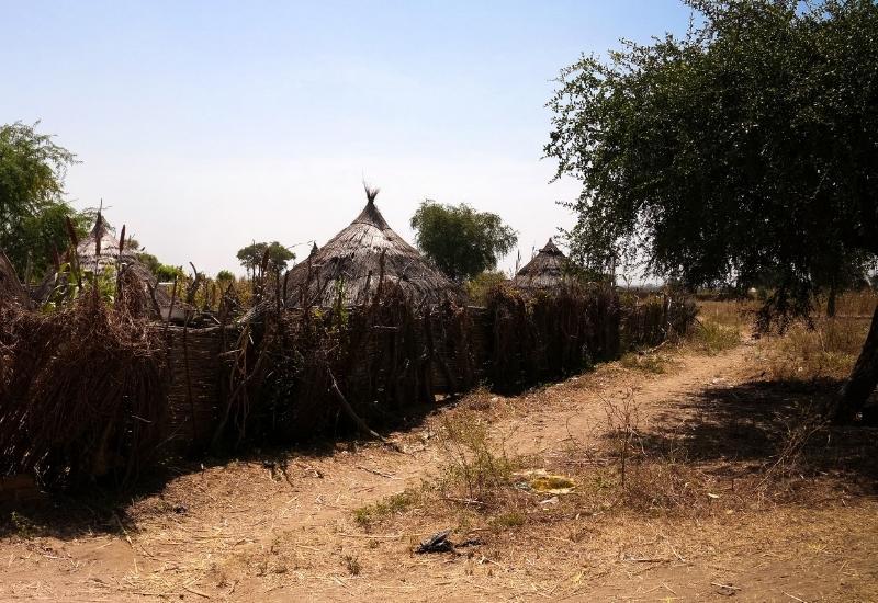 Чад. Деревня Матайя в регионе Гера 