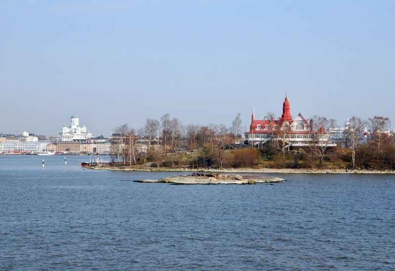 Хельсинки на берегу Финского залива
