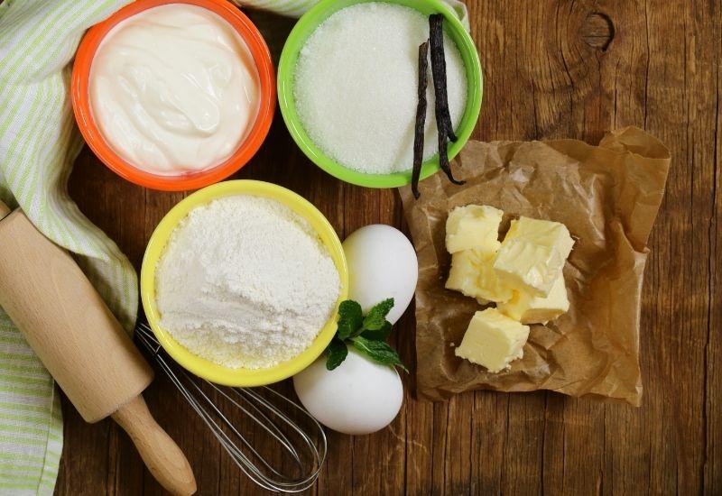 Продукты для теста