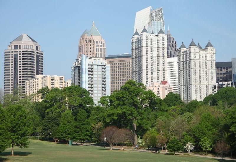 Атланта город в Джорджии