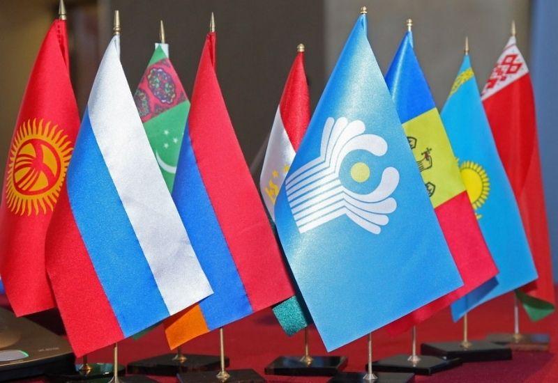 Флаги государств СНГ