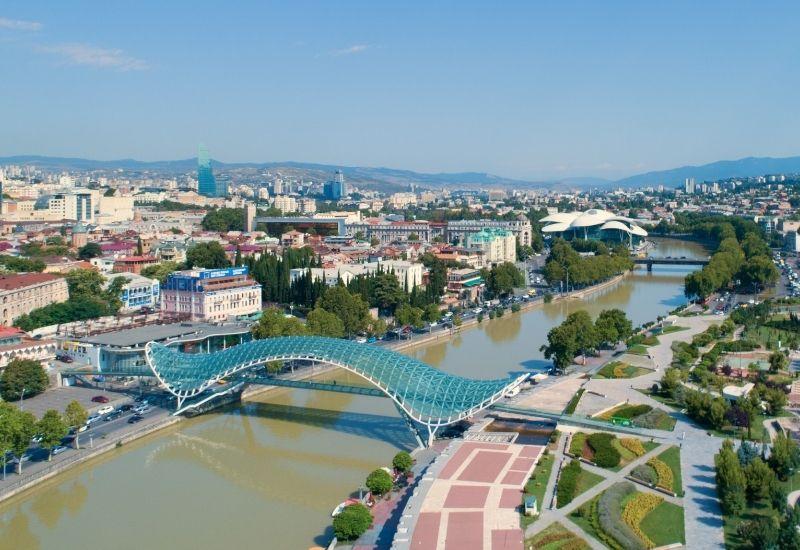 Мост Мира в Тбилиси