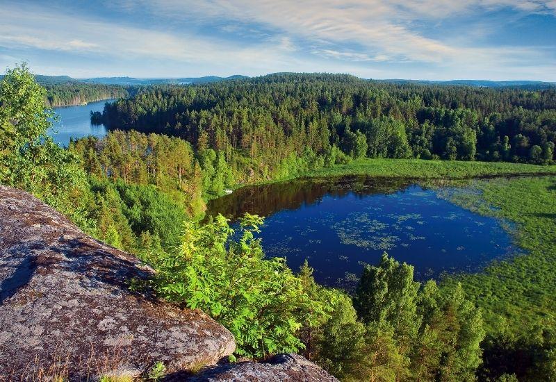 Остров Риеккалансаари в Ладожском озере