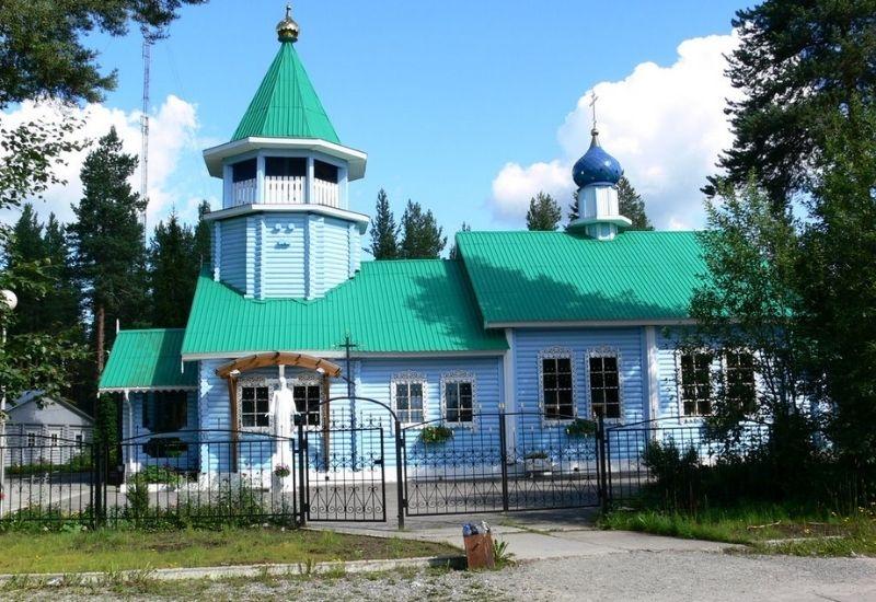 Старинная церковь в Костомукше