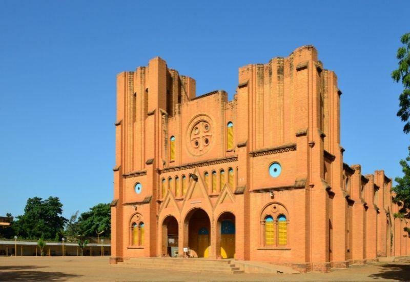 Католический собор в городе Уагадугу, Буркина-Фасо