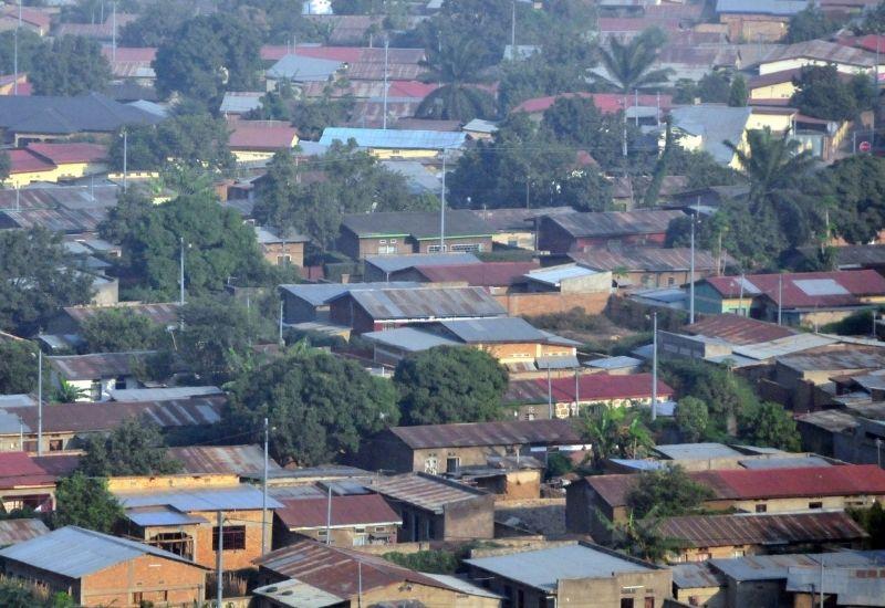 Бурунди: крыши Бужумбуры