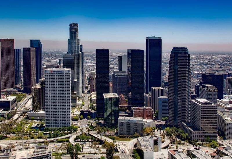 Лос-Анджелес крупный город в Южной Калифорнии