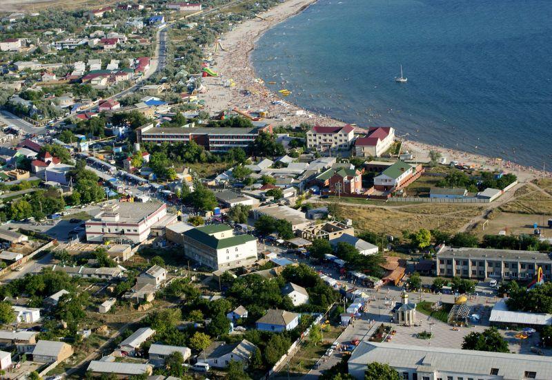 Полуостров Тарханкут село Межводное