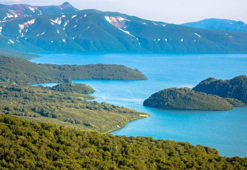 Голубые озера Камчатка