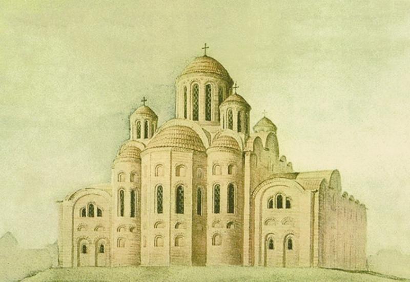 Реконструкция Десятинной церкви