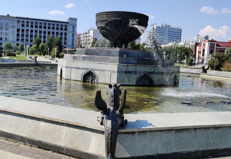 Парк Тысячелетия в Вахитовском районе Казань