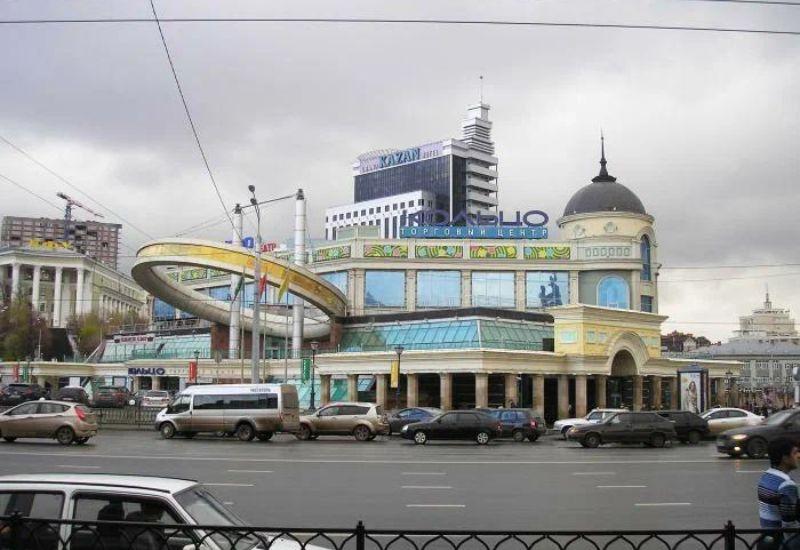 Улица Петербургская ТЦ Кольцо Казань