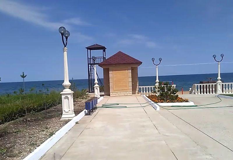 Поселок Манас Каспийское море отдых Дагестан