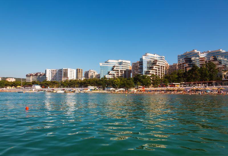 Вид на Геленджик Черное море