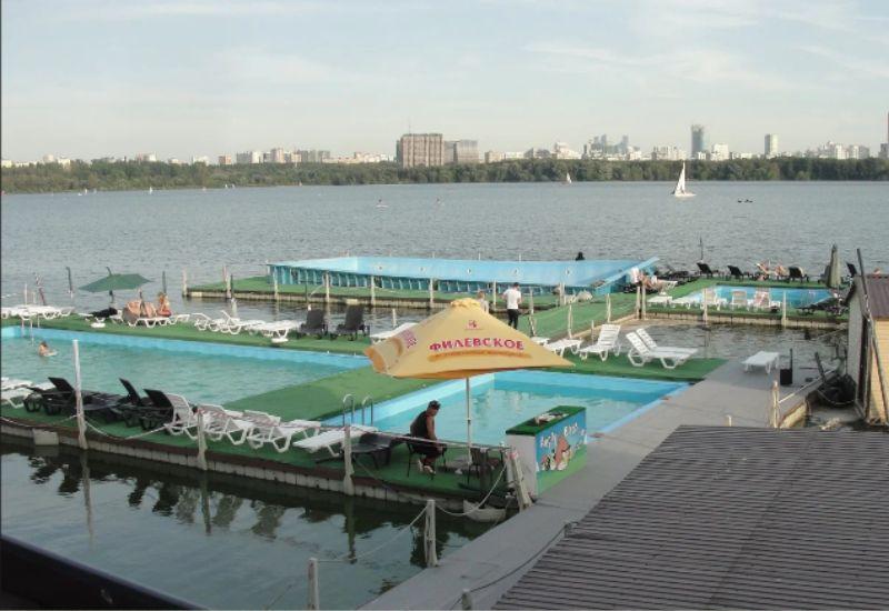 Пляжный комплекс в Строгино Москва