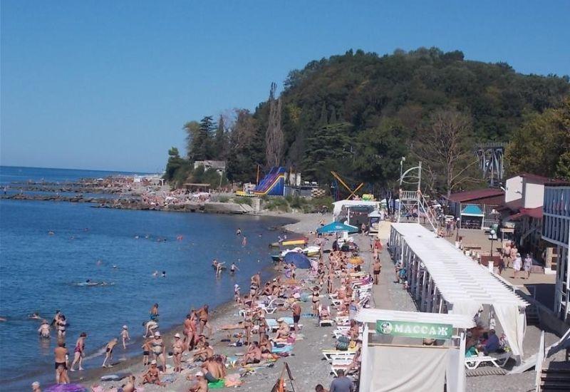 Пляж Вардане Сочи