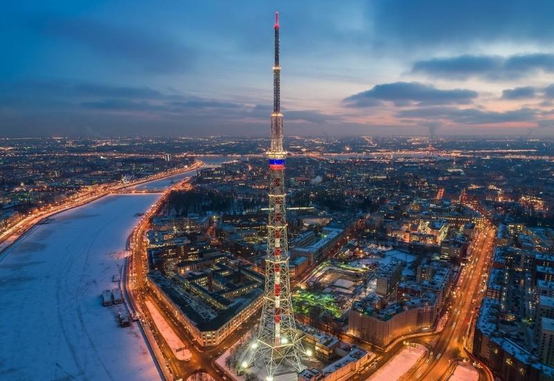 Телевизионная башня Санкт-Петербург