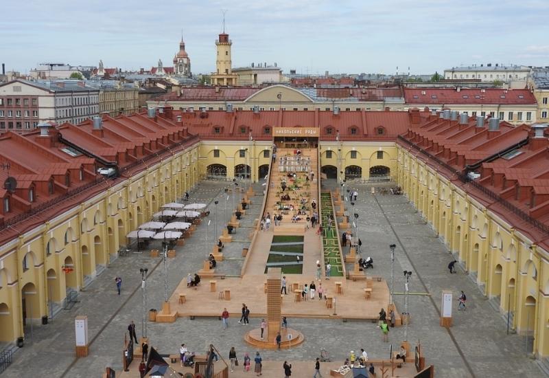 Башня Никольские ряды Санкт-Петербург