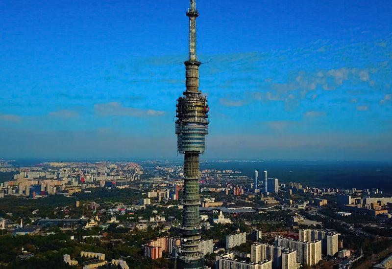 Телебашня Останкинская смотровая площадка Москва