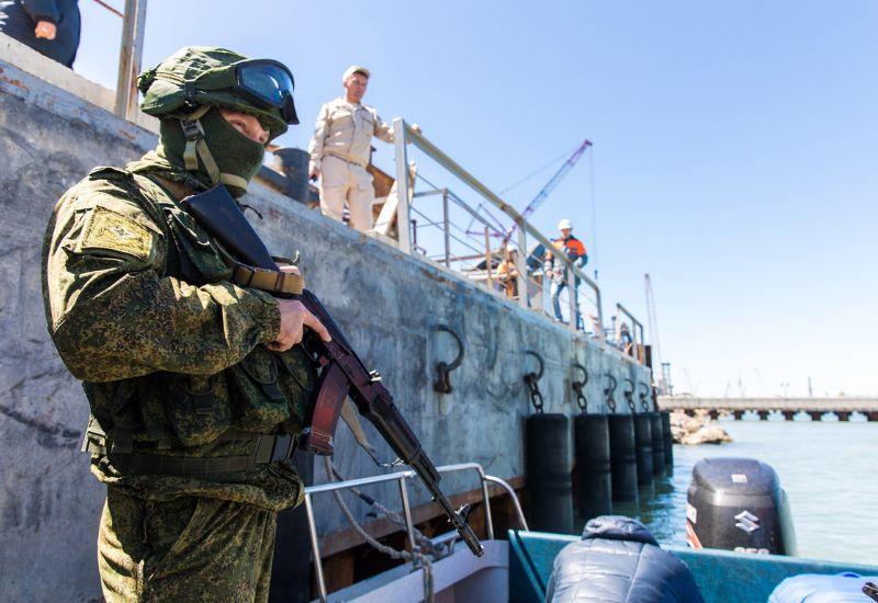 Крымский мост охрана
