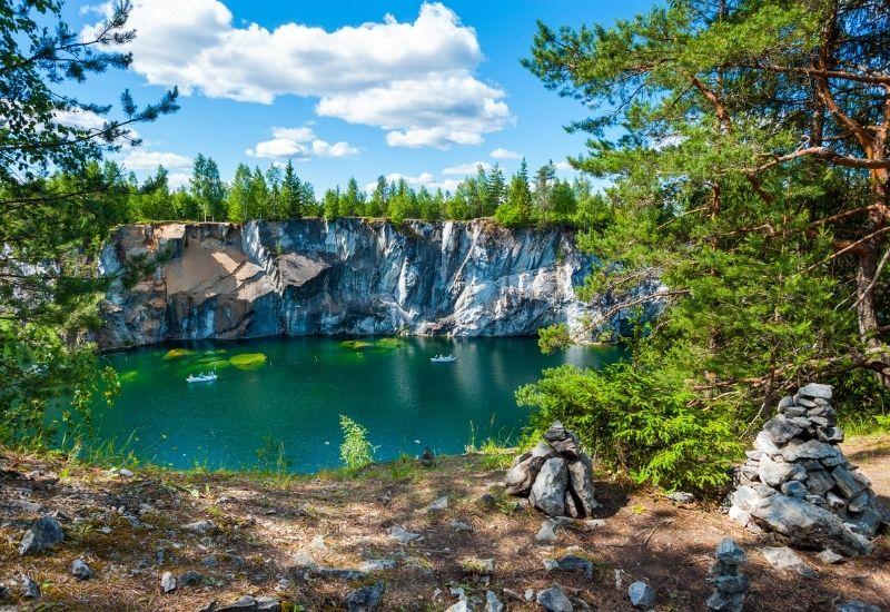 Туристический парк Рускеала Карелия