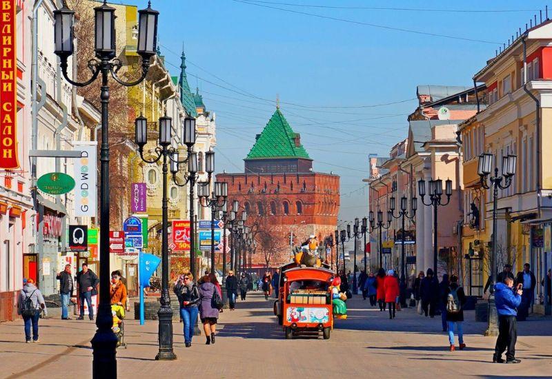 Нижегородский Арбат Большая Покровская улица