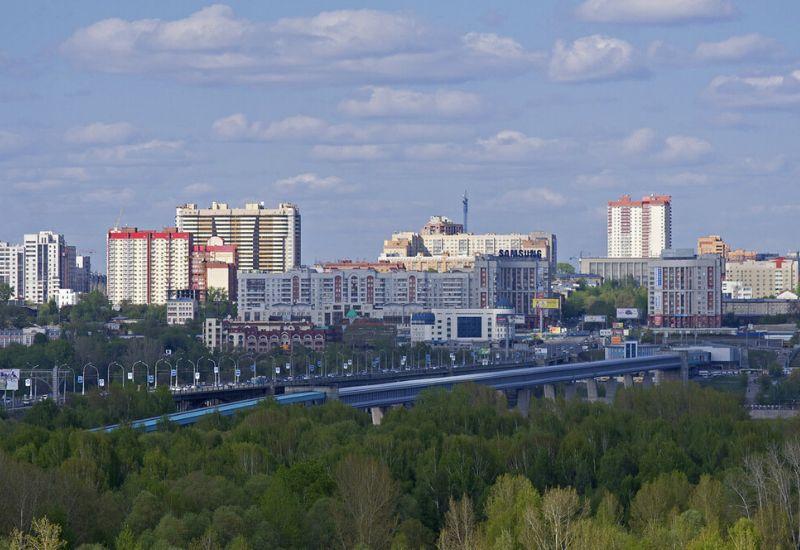 Метромост в Новосибирске