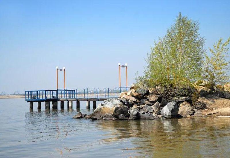 Парк отдыха Звезда пляж Новосибирск