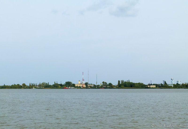 Панорамный вид остров Змеиный