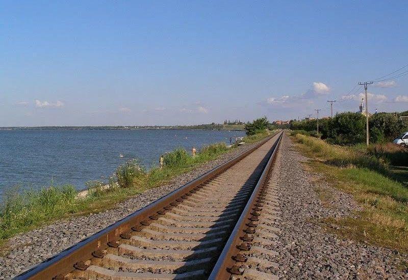 ЖД станция пляж Ейск