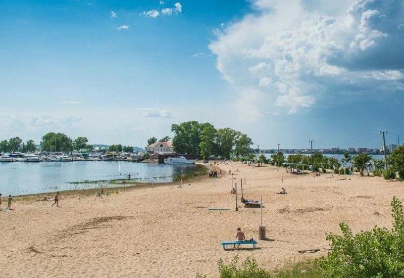 Пляж Локомотив Казань