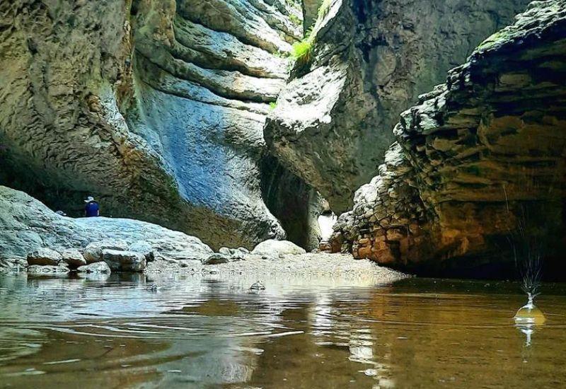 Водопад у Салтинской теснины
