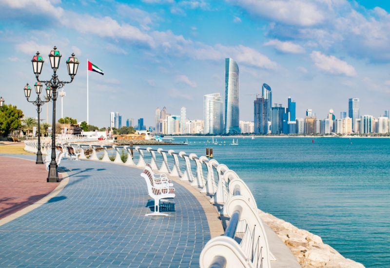 ОАЭ город курорт Абу-Даби