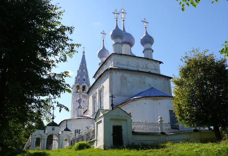 Крестовоздвиженский храм Палех