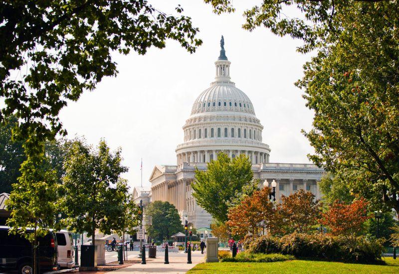 Здание Конгресса США Капитолий