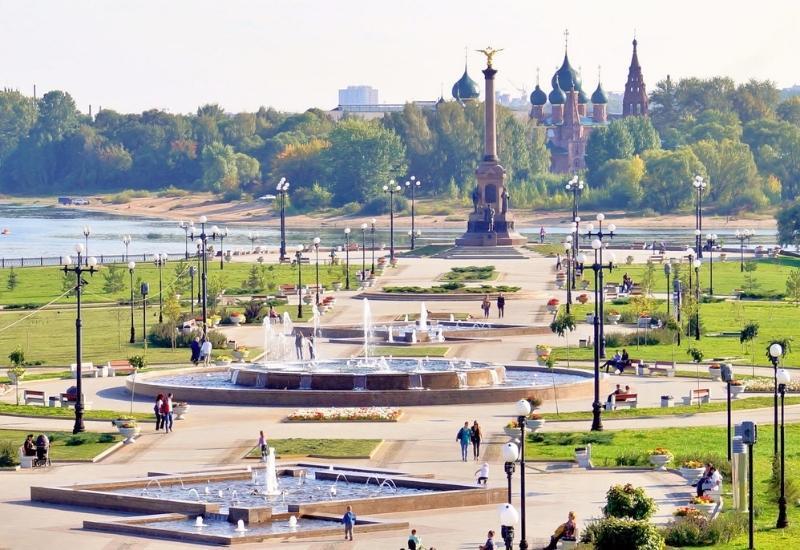 Парк Стрелка Ярославль