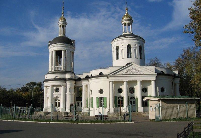 Церковь Влахернской иконы Божией Матери в Кузьминках