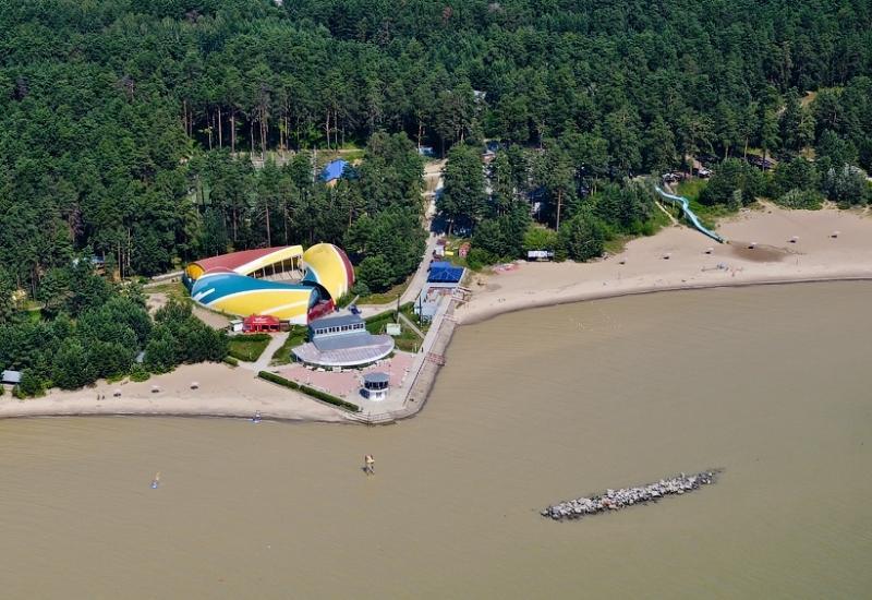 «Бумеранг» - песчаный пляж Новосибирск